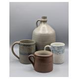 SHELTON JUG CROC MUG & ART POTTERY MUGS