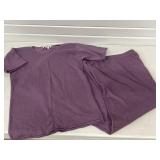 Sz Small House of Cashmere Top & Pants Lavender