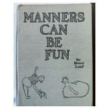 1936 Manners Can Be Fun Munro Leaf Vintage