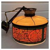 Vintage Wall Pepsi Cola Lamp 8 Inches, Metal