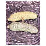 VINTAGE HEINZ PICKLE PIN & PENDANT