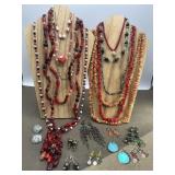 Colorful Fashion Costume Necklaces & Earrings
