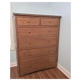 Hand Crafted Amish Oak Chest of Drawers
