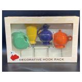 Fiesta Decorative Hook Rack, New in Box