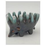 VINTAGE CERAMIC HEDGEHOG ASHTRAY