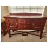 Buffet Side Table Cherry Color