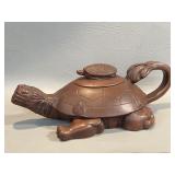 Chinese Yixing Clay Turtle Teapot
