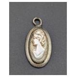 Vintage Sarah Coventry Sterling & Carved Mother