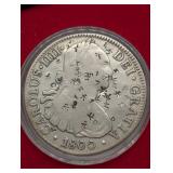 1800 8 REALES WITH CHOP MARKS