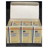 NOS GOLDEN LIGHTS CIGARETTES PLAYING CARDS BOX OF
