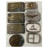 COLORADO STATE PENITENTIARY BRASS BELT BUCKLES W/