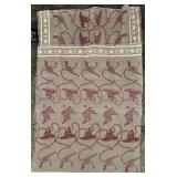 VTG Western Camping Quilt 47x77