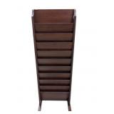 10 POCKET FREE STANDING FILE HOLDER 49" TALL 17"