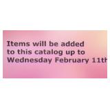 Completed Catalog on Wednesday February 11th