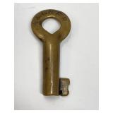 I&GN Brass Railroad Padlock Key International &