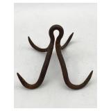 ANTIQUE 4-PRONG GRAPPLING HOOK