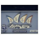 FRAMED OLYMPIC PINS OFFICIAL SIDNEY 2000 OLYMPIC