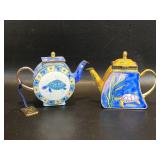 2 Enamel Mini Teapots : Charlotte Di Vita, Kelvin
