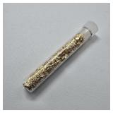 Small Vial of Gold Flakes