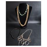 Stone Bead Necklaces Costume Jewelry