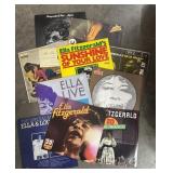 10 VTG Vinyl LP Records Jazz Ella Fitzgerald