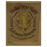 Antique Victorian Punch Paper Embroidery Crewel