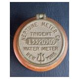 Brass Neptune Meter Trident Water Meter New York