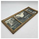 Antique Framed Yosemite Triptych
