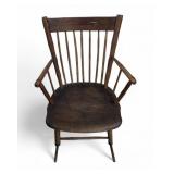 Primitive Boston Style Youth Rocking Chair