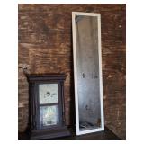 Antique Clock Case & Long Mirror