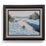 Original Painting On Canvas Signed Millie