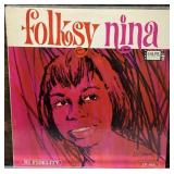 VTG Folksy Nina Album LP Vinyl Jazz. All the Jazz