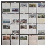 60s 70s Currier Ives Travelers Insurance