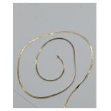 417 10k YELLOW GOLD NECKLACE