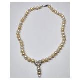 Pearl & Sterling Necklace Bradford Gold Exchange