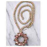 Vintage Purple & Lavender Rhinestone Statement