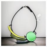 New Thierry Joo Enamel Necklace Approximately