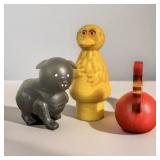 3 VTG Fisher Price Animals