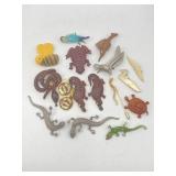 ANIMAL BROOCHES & PINS REPTILES, BIRDS,  FISH &