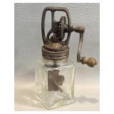 Original Miniature Dazey Churn w Dazey Jar, Turns