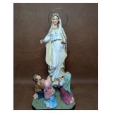 Our Lady of Fátima. The Statue Depicts the Virgin