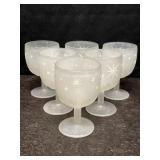 6 BARTLETT COLLINS FROSTED ATOMIC STARBURST