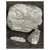 METALLIC ROCK/SLAG PROBABLY VOLCANIC