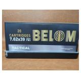 Belom 7.62x39 Ammunition