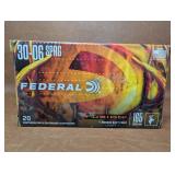 Federal Fusion 30-06 Ammunition 18 Rounds