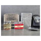 Vtg Lighters Winston , Harley Davidson Zippo +