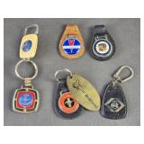 Vtg Key Chains Monte Carlo Mustant Le Mans +