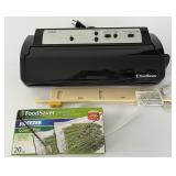 Food Saver Machine w Partial Box Bags