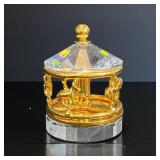 Tiny Swarovski Crystal Memories Merry Go Round /