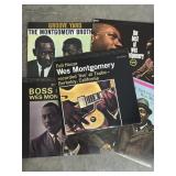 5 Wes Montgomery Jazz Records Albums Vinyl LP.